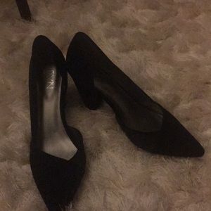 Pair of velvet heels from ModCloth